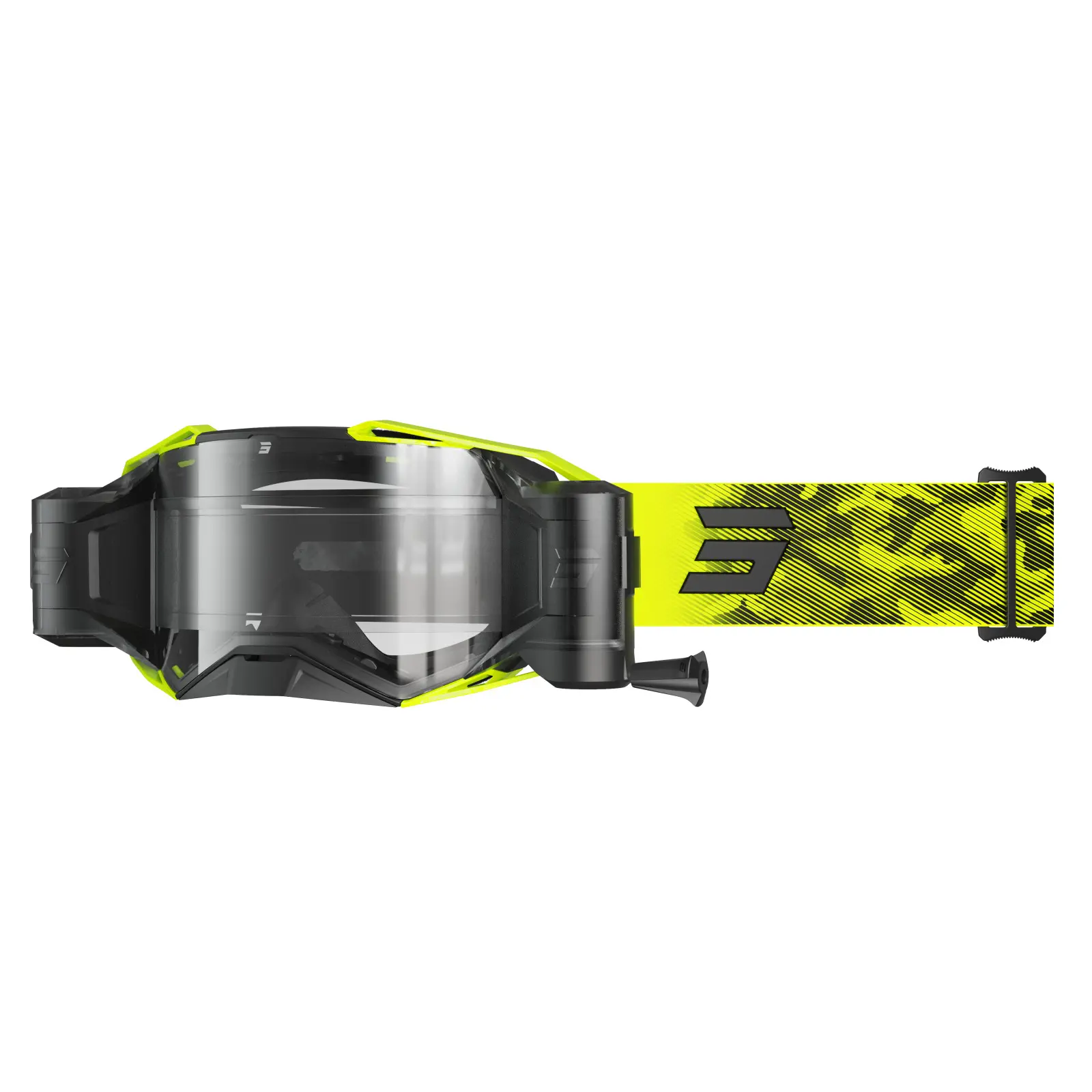 Motorrad-Crossbrille Shot Race Gear Lite Roll-off