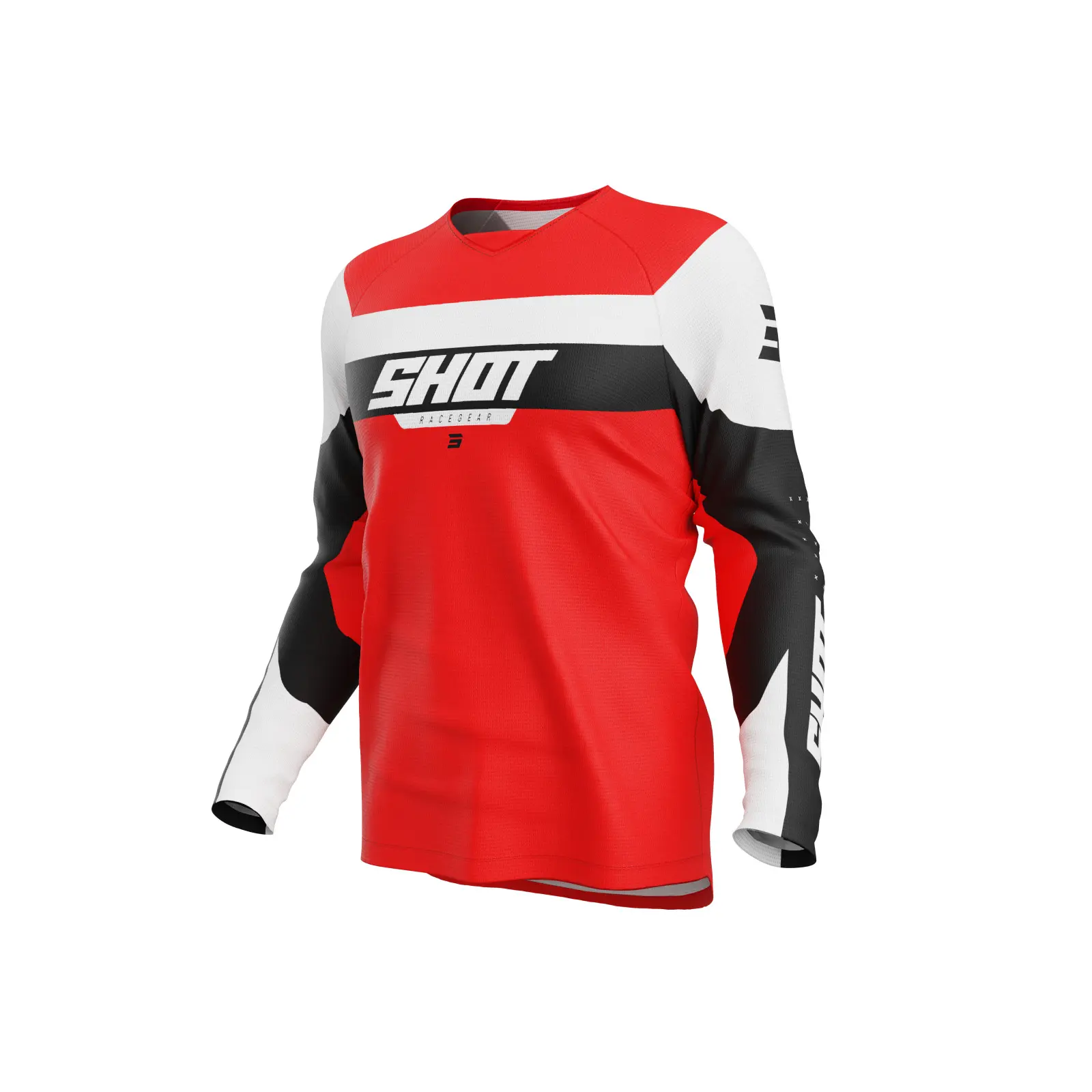 Kinder Motocross Trikot Shot Race Gear Draw League