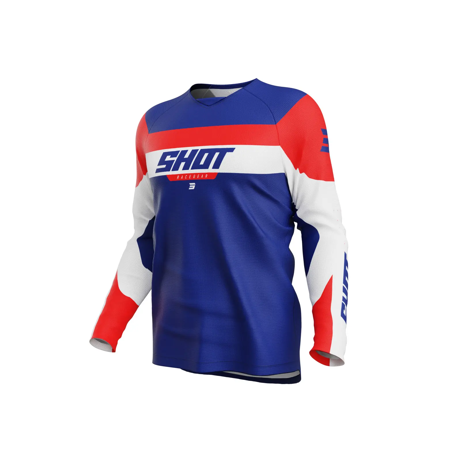 Kinder Motocross Trikot Shot Race Gear Draw League