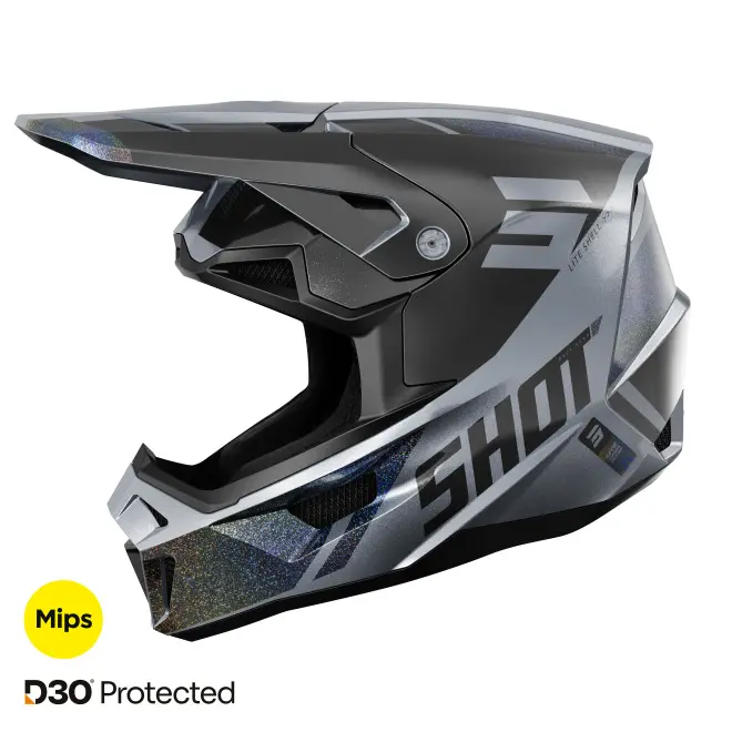 Motorrad-Integralhelm Shot Race Gear Lite Ultra