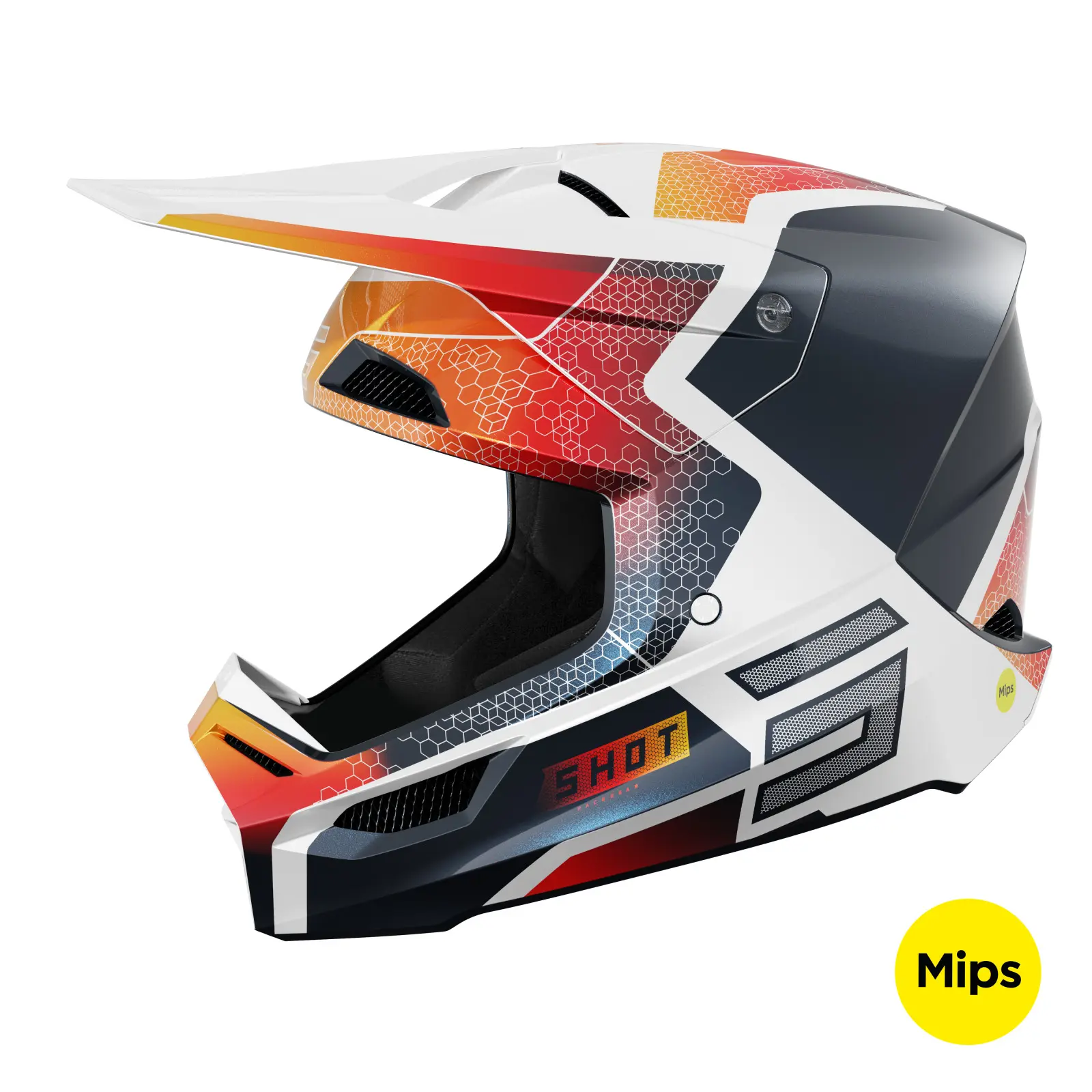 Visier Motocross-Helm Shot Race Gear Race Phaser