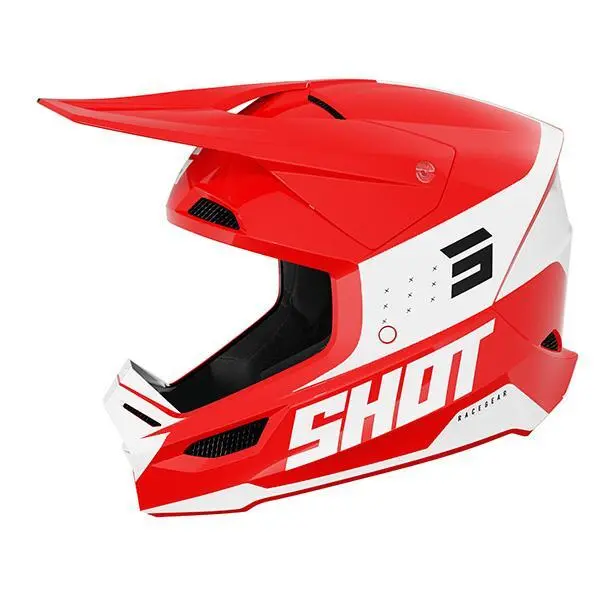 Motorrad-Cross-Helm Shot Race Gear Furios