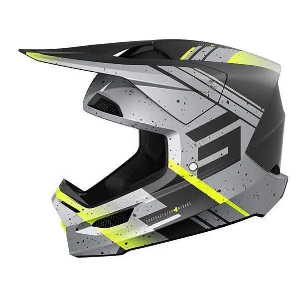 Motorrad-Integralhelm Shot Race Gear Furious Mirage