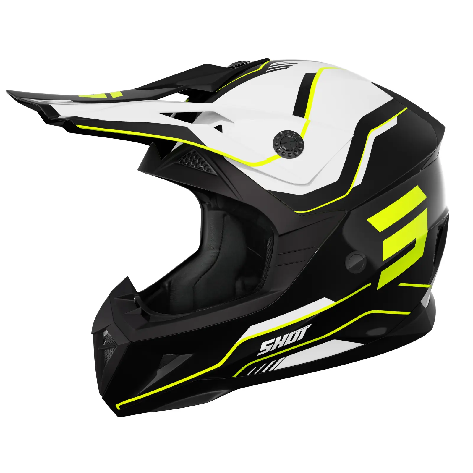 Motocross-Helmvisier für Kinder Shot Race Gear Pulse Lines