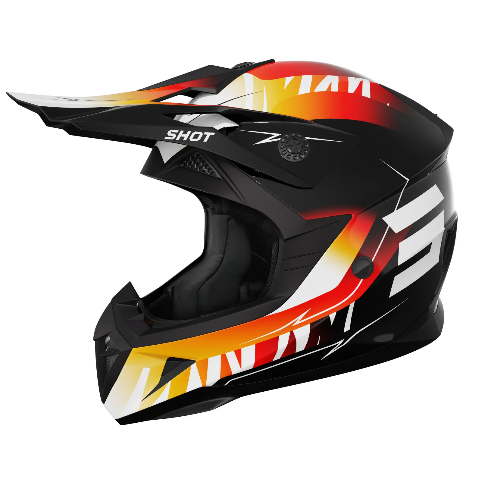 Motocross-Helmvisier für Kinder Shot Race Gear Pulse X-Trem