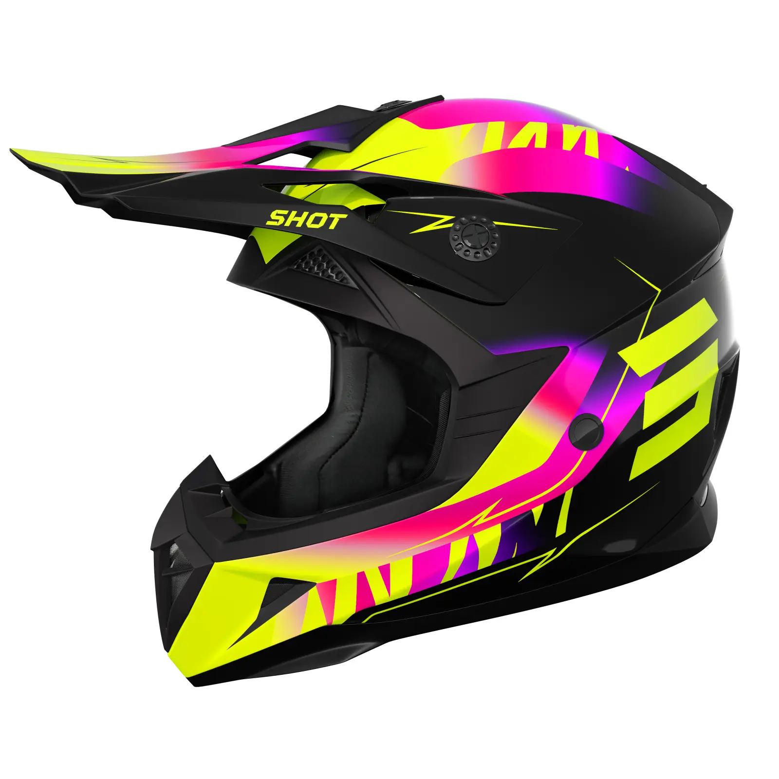 Motocross-Helmvisier für Kinder Shot Race Gear Pulse X-Trem