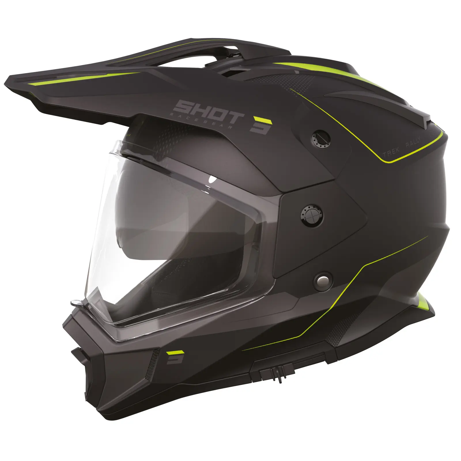 Motorrad-Cross-Helm Shot Race Gear Trek Max Vision