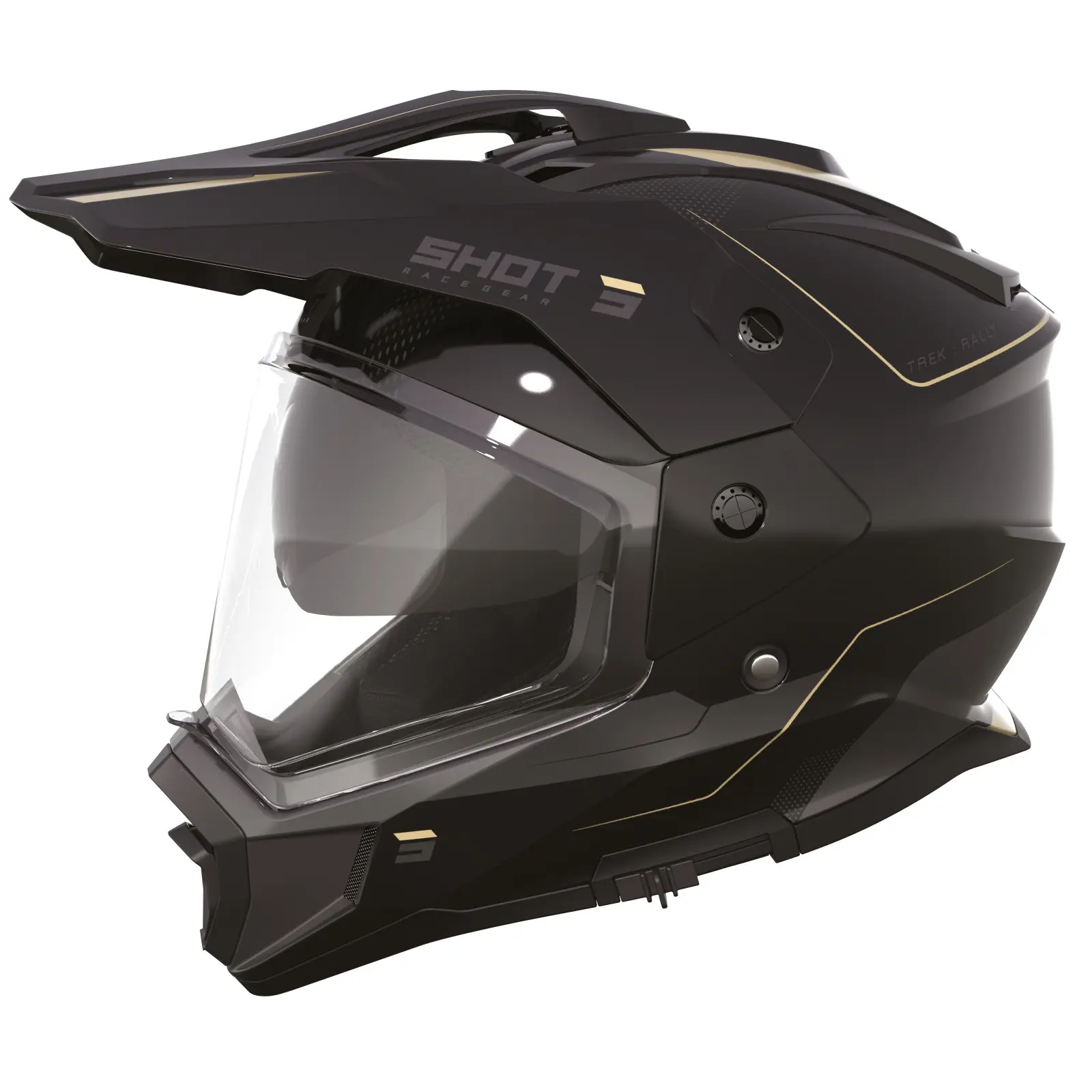 Motorrad-Cross-Helm Shot Race Gear Trek Max Vision