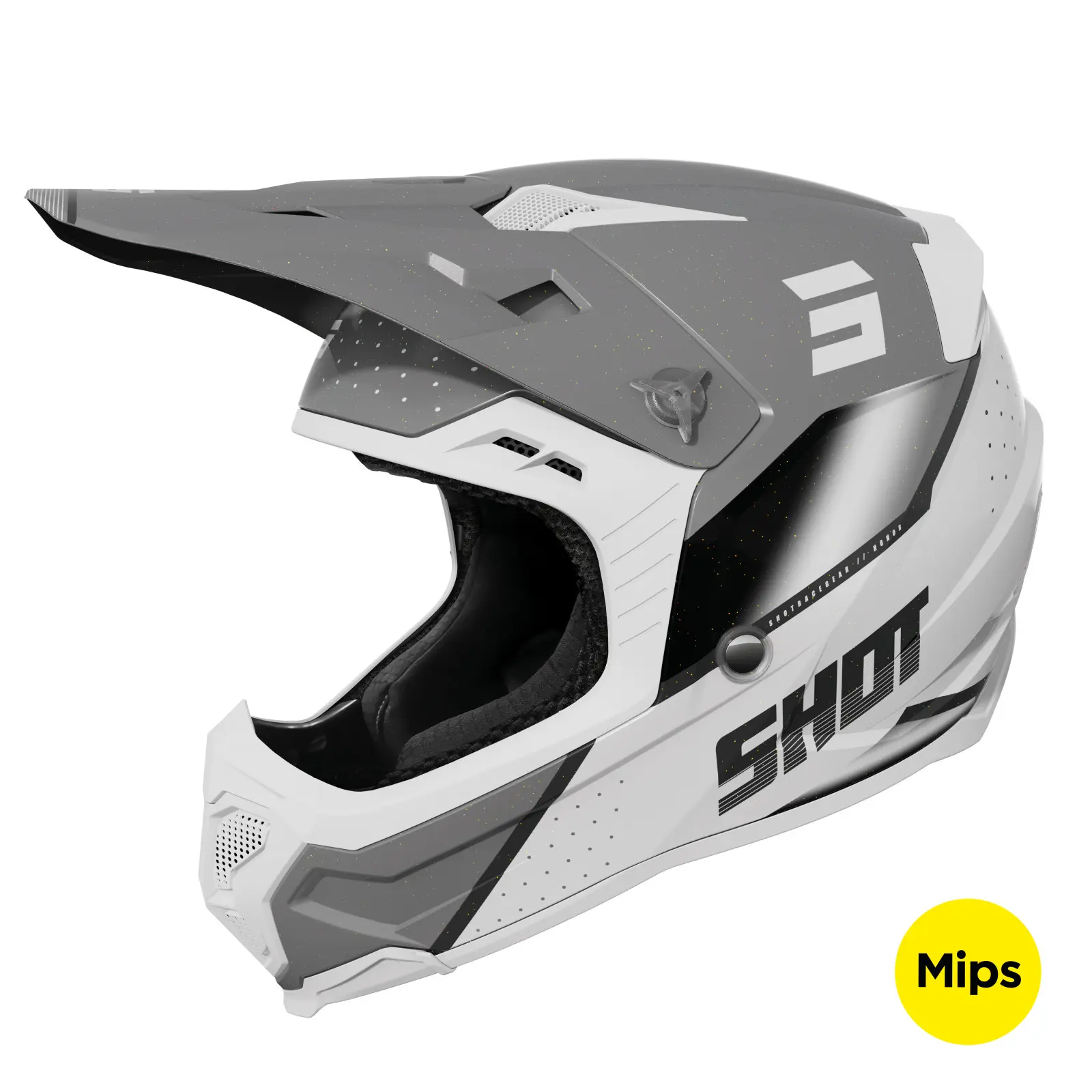 Motorrad-Integralhelm Shot Race Gear Core Honor