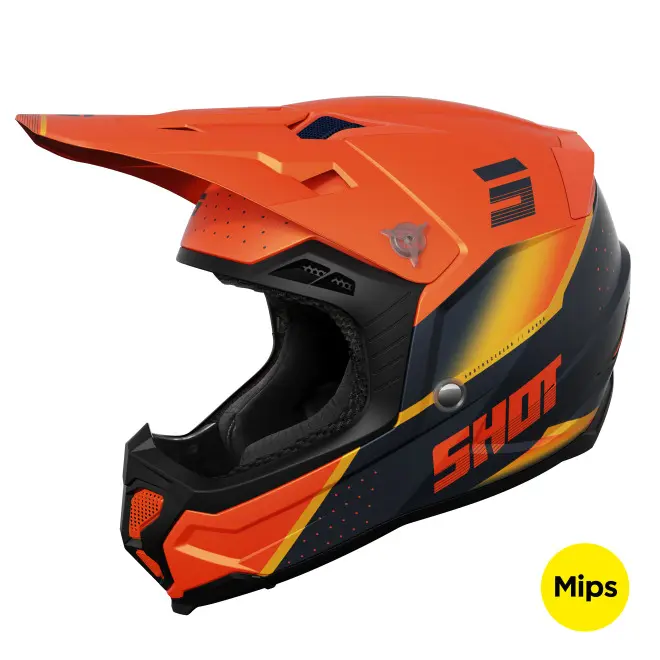 Motorrad-Integralhelm Shot Race Gear Core Honor