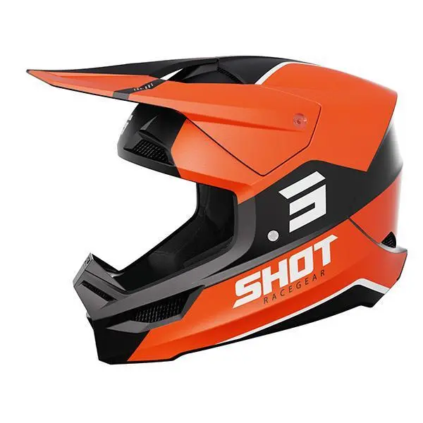 Motorrad-Cross-Helm Shot Race Gear Furious Bolt