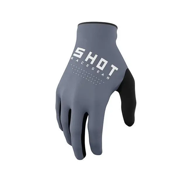 Gants cross Shot Draw gris/noir- 12