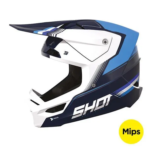 Motorrad-Cross-Helm Shot Race Gear Race Tracer