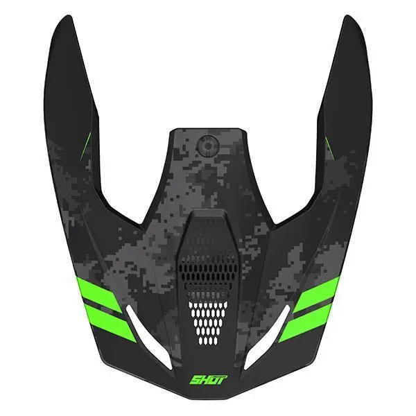 Visier Motocross-Helm Shot Race Gear Furious