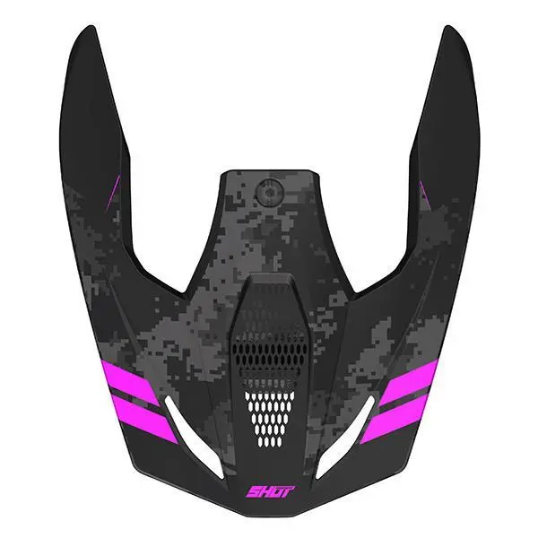 Visier Motocross-Helm Shot Race Gear Furious