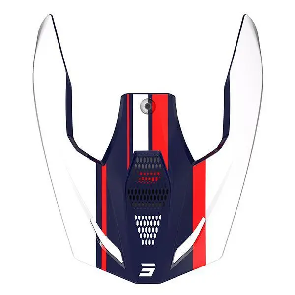 Visier Motocross-Helm Shot Race Gear Furious