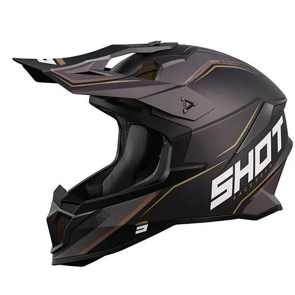 Motorrad-Cross-Helm Shot Race Gear Lite Prism