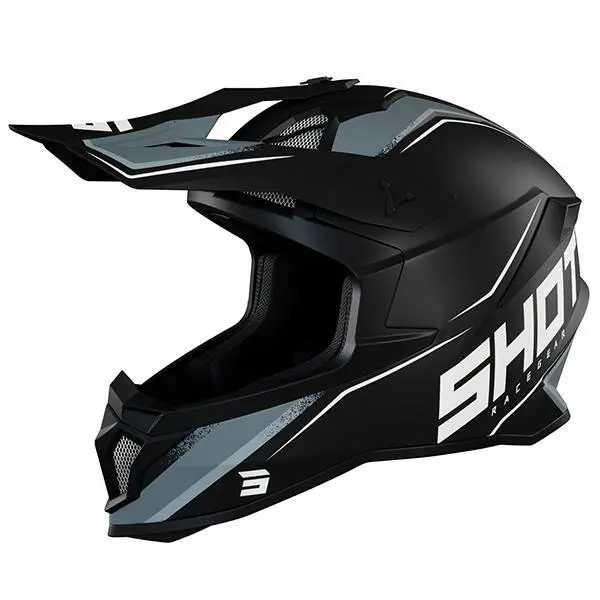 Motorrad-Cross-Helm Shot Race Gear Lite Prism