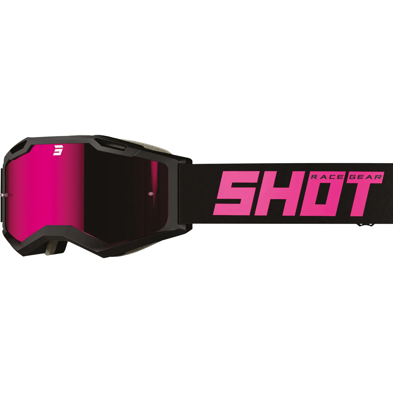 Motorrad-Crossbrille Shot Race Gear Iris 2.0