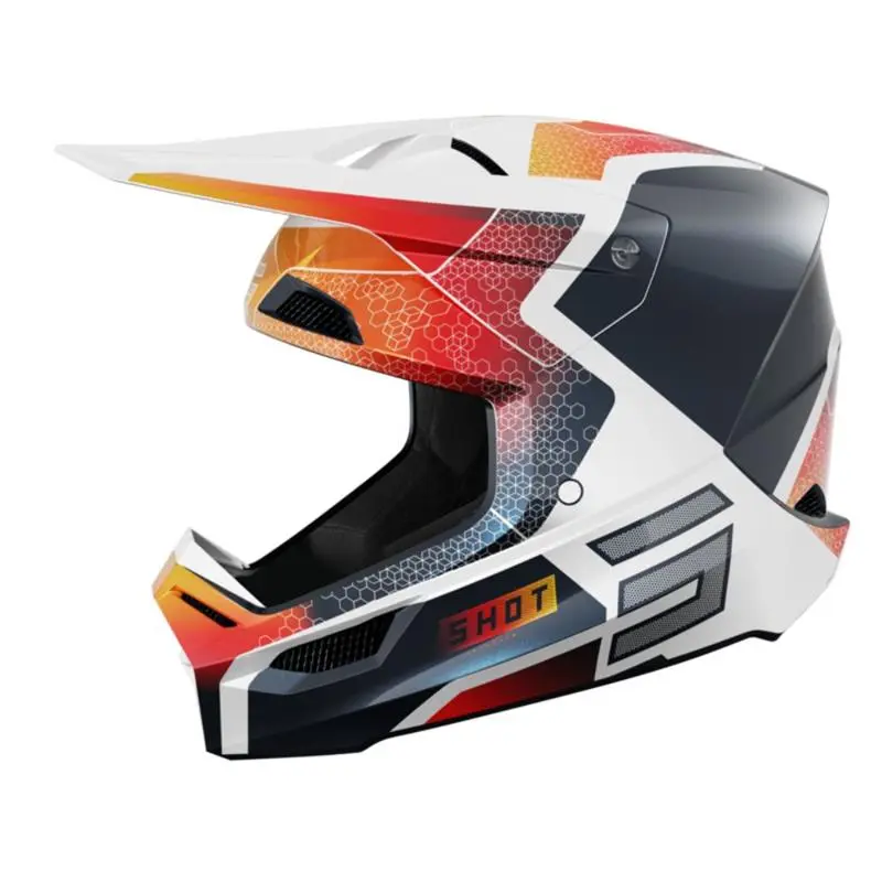 Motorrad-Cross-Helm Shot Race Gear