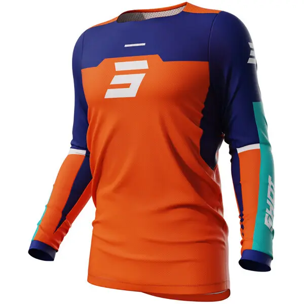Maillot cross Shot Contact Iron orange- M