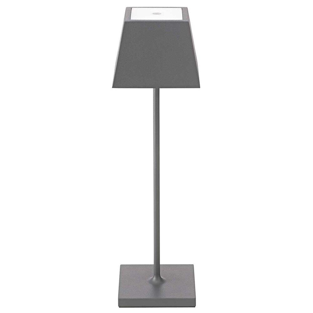 4028085450240 - - Außenleuchte led Tischleuchte anthrazit Touchdimmer Akku Tischlampe dimmbar Gartenleuchte 22W 180lm 2200K 2700K DxH 11 x 37 cm 450240140