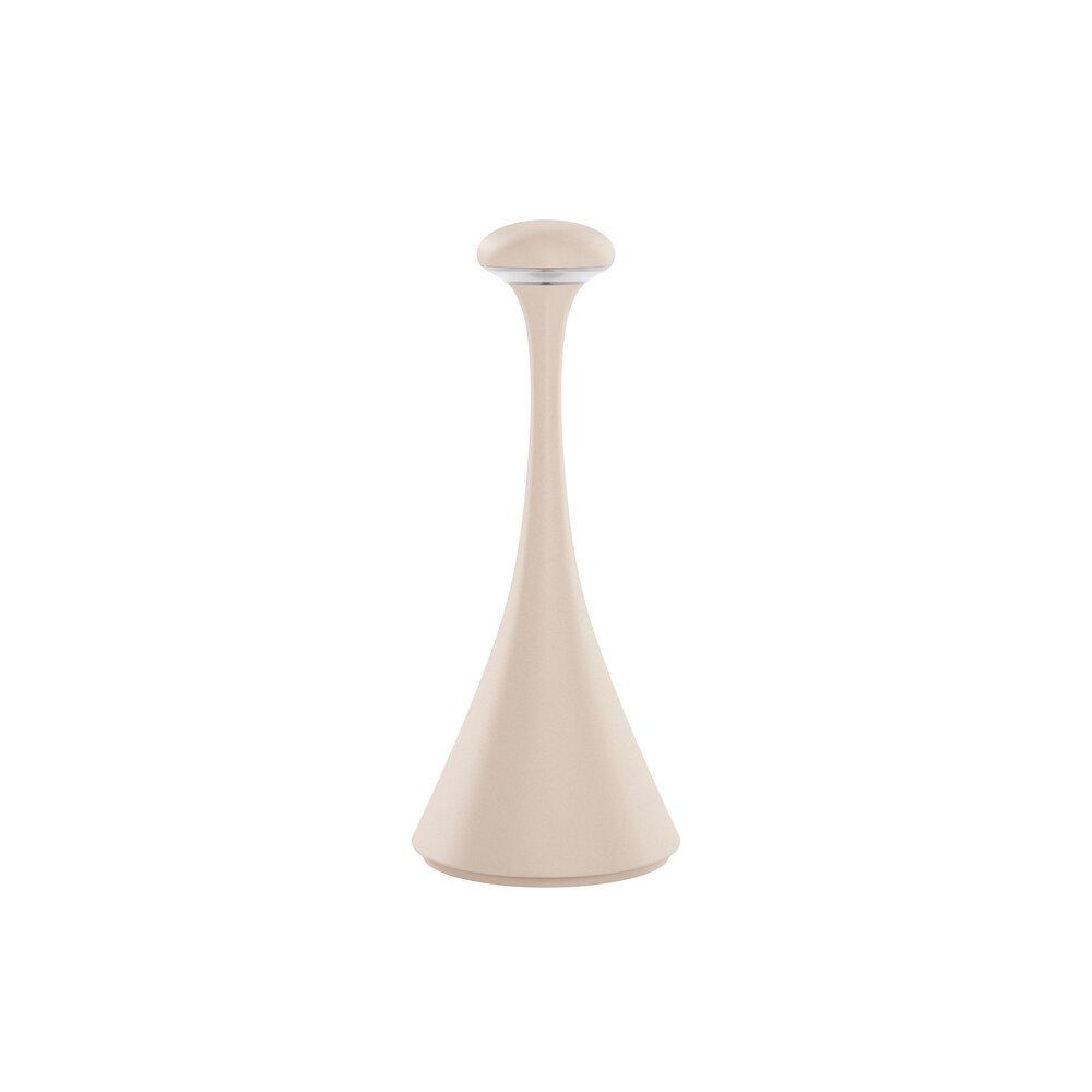 4028085454149 - Akku Tischleuchte Nudrop Mini IP54 21 cm Höhe 18W Flex-Mood 2200 2700K dünenbeige