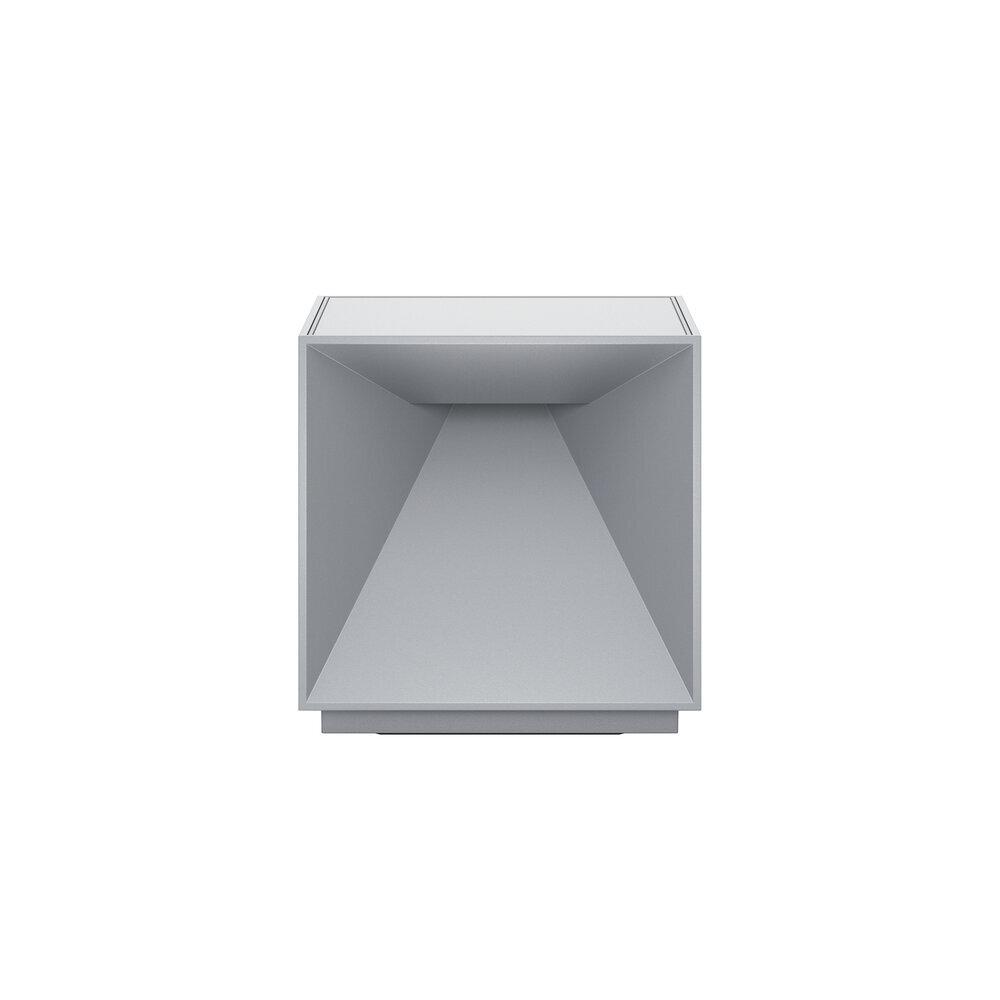 4028085455719 - LED Akkutischleuchte Nutalis IP54 würfelförmig Flex Mood 2700 2200K nebelgrau