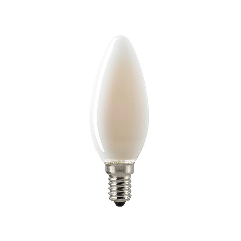 4028085613294 - LED Filament Lampe Kerzen-Form E14 45W matt dimmbar 2700K warmweiß
