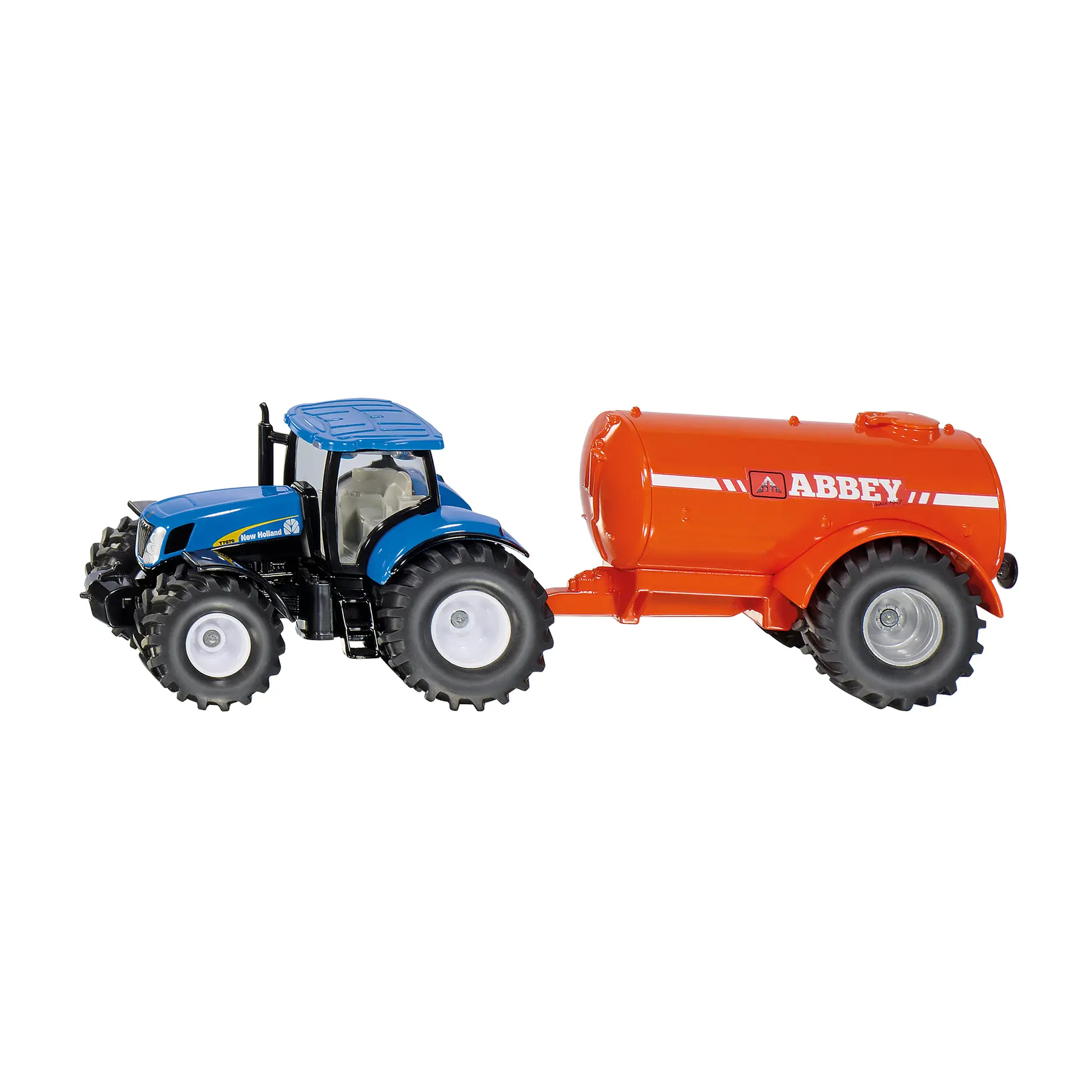 Auto Spiele mit Einachser Güllebehälter Siku New Holland