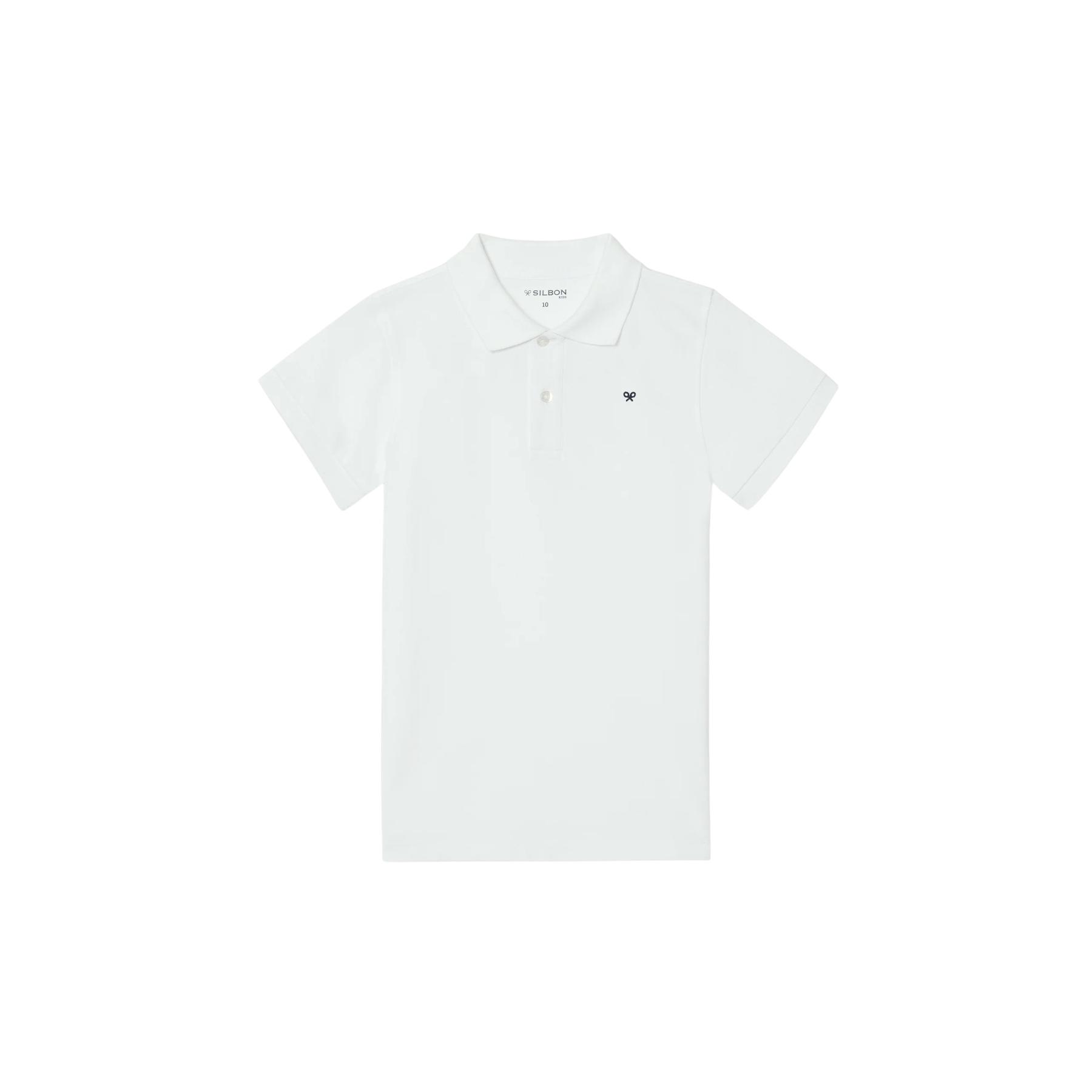 8445165561850 - Klassisches Poloshirt mit gestickten Mini-Schlägern für Kinder Silbon
