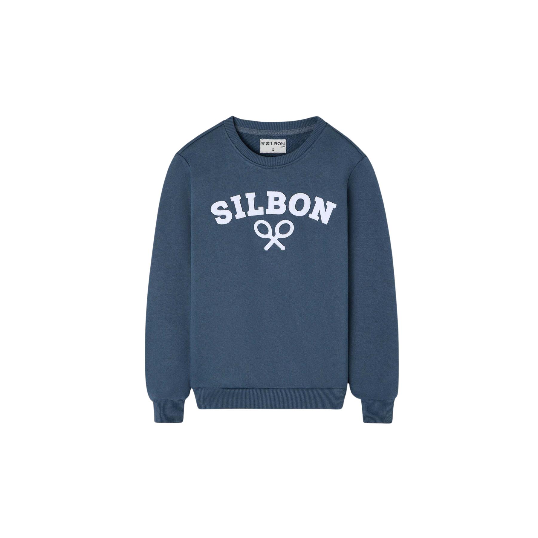 8445165670101 - Kindersweatshirt mit Schlägerdruck Silbon