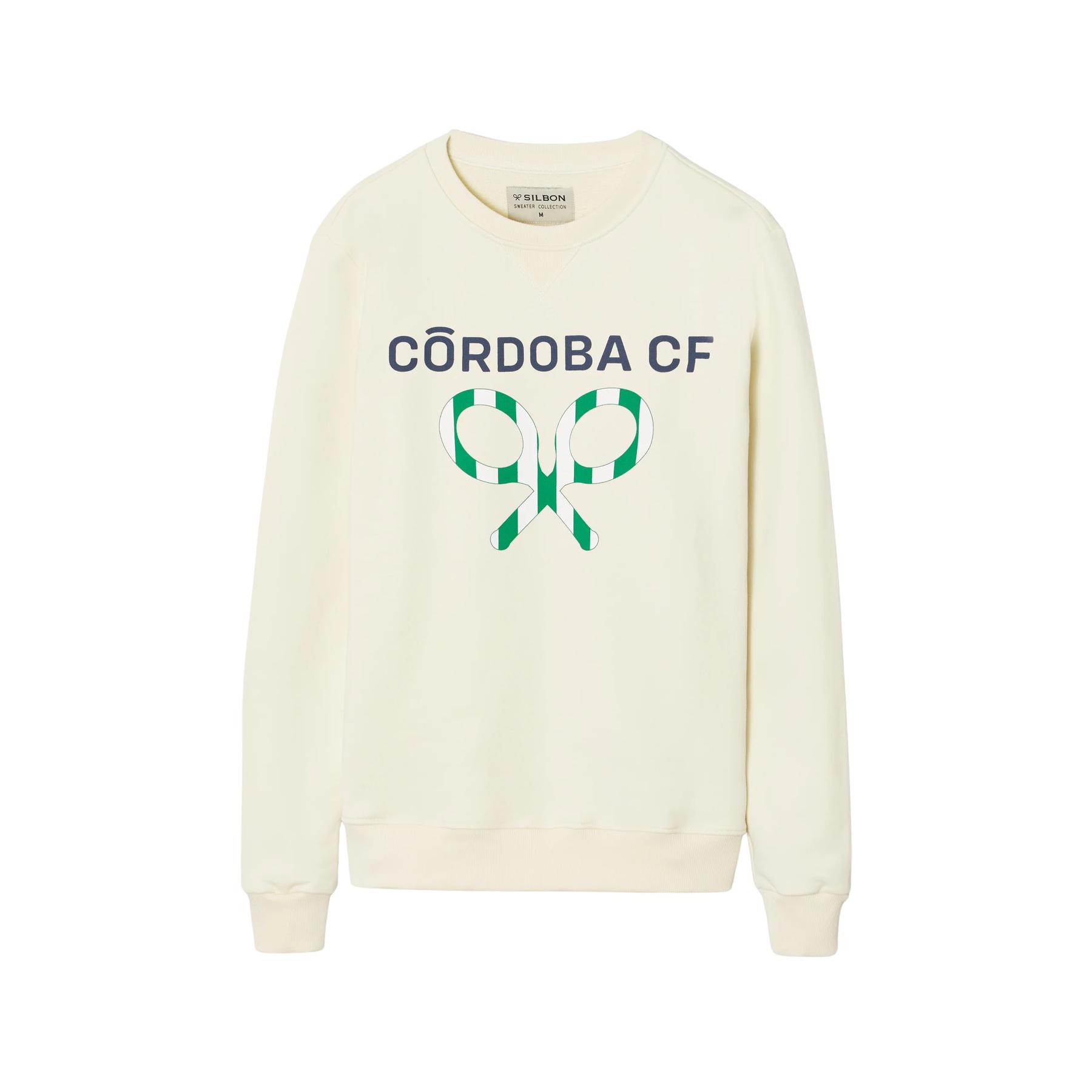 8445165689332 - Cordoba CF Sweatshirt mit Aufdruck Silbon