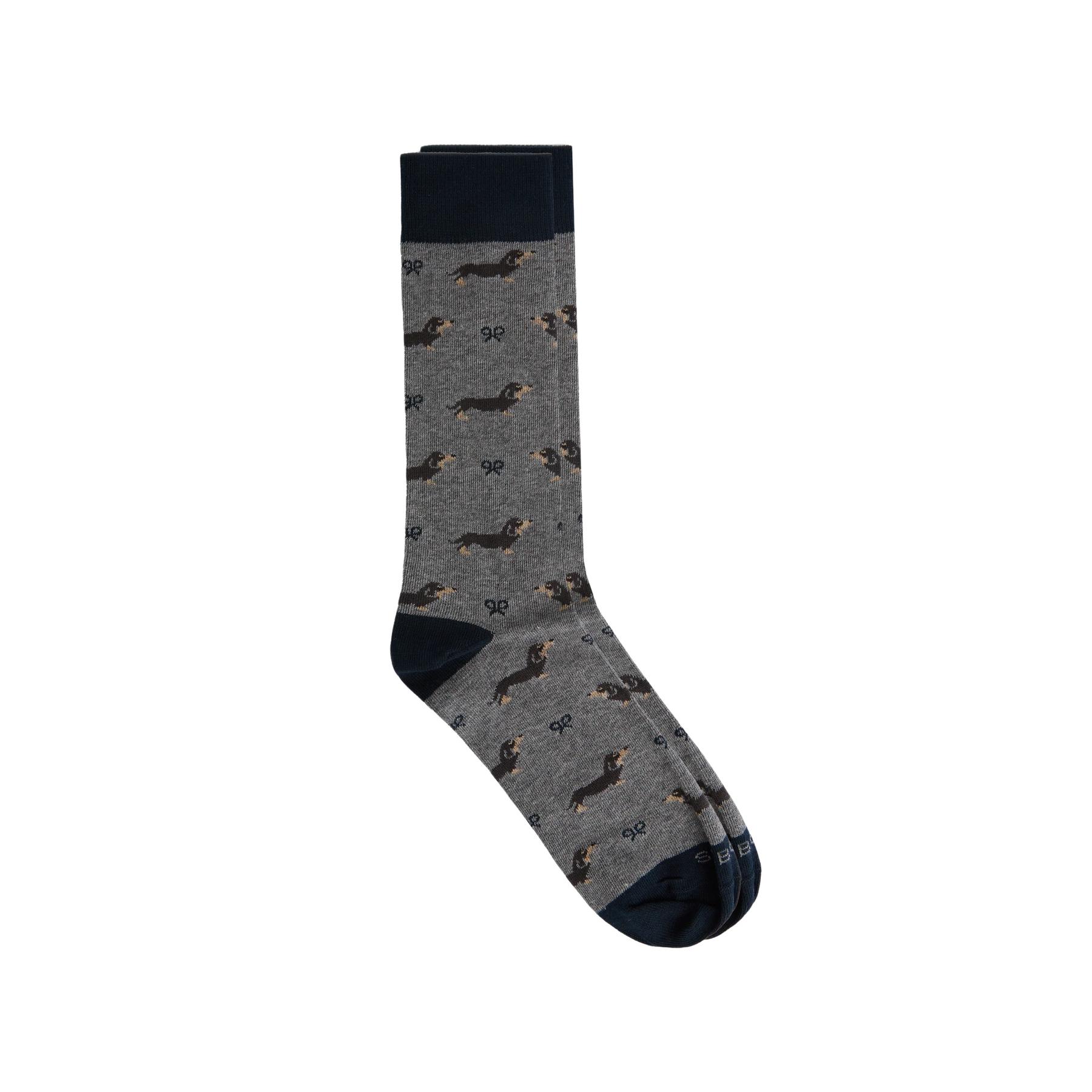 8445165801253 - Socken mit Hundemuster Silbon