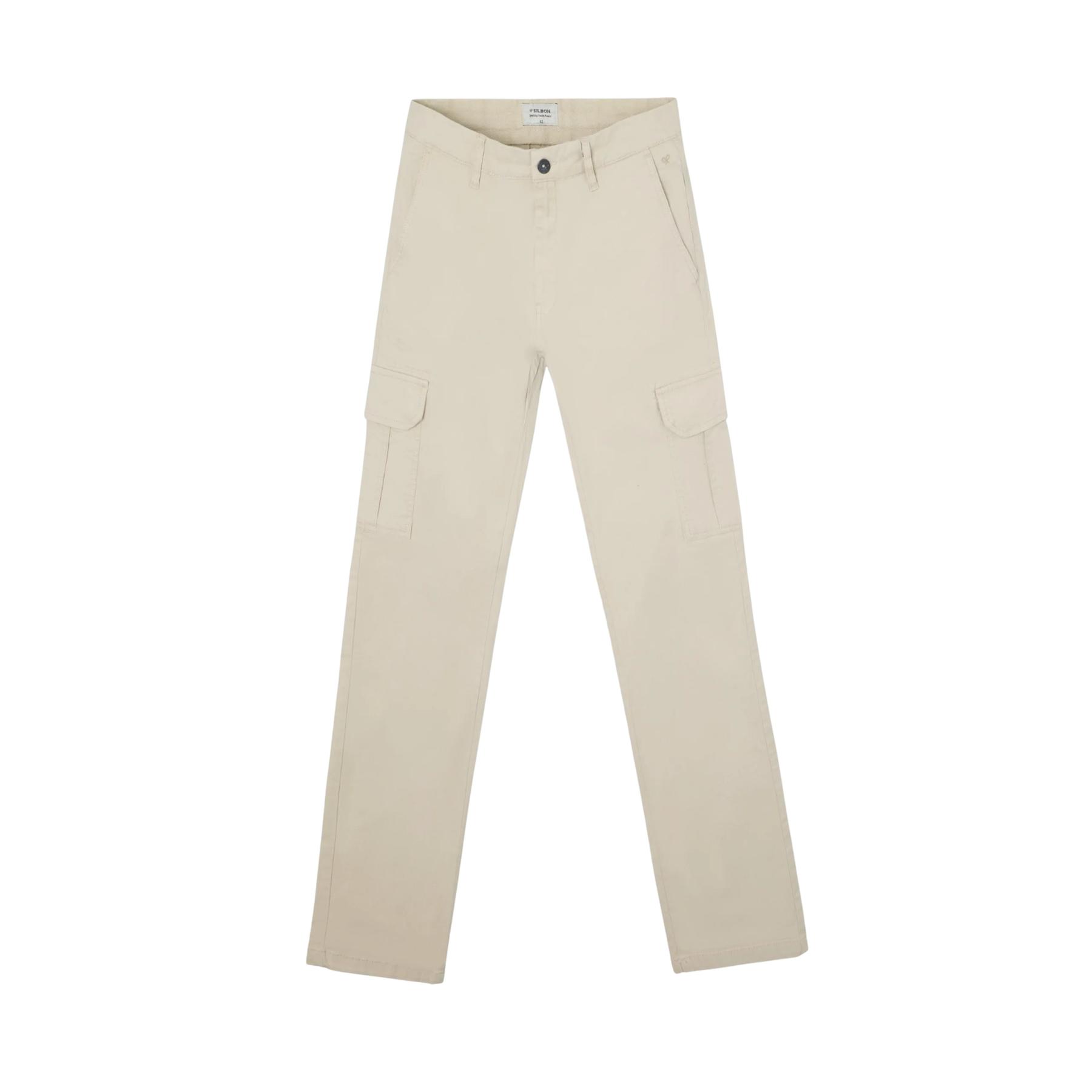 8447340213264 - Slim Fit Cargo-Hose casual Silbon