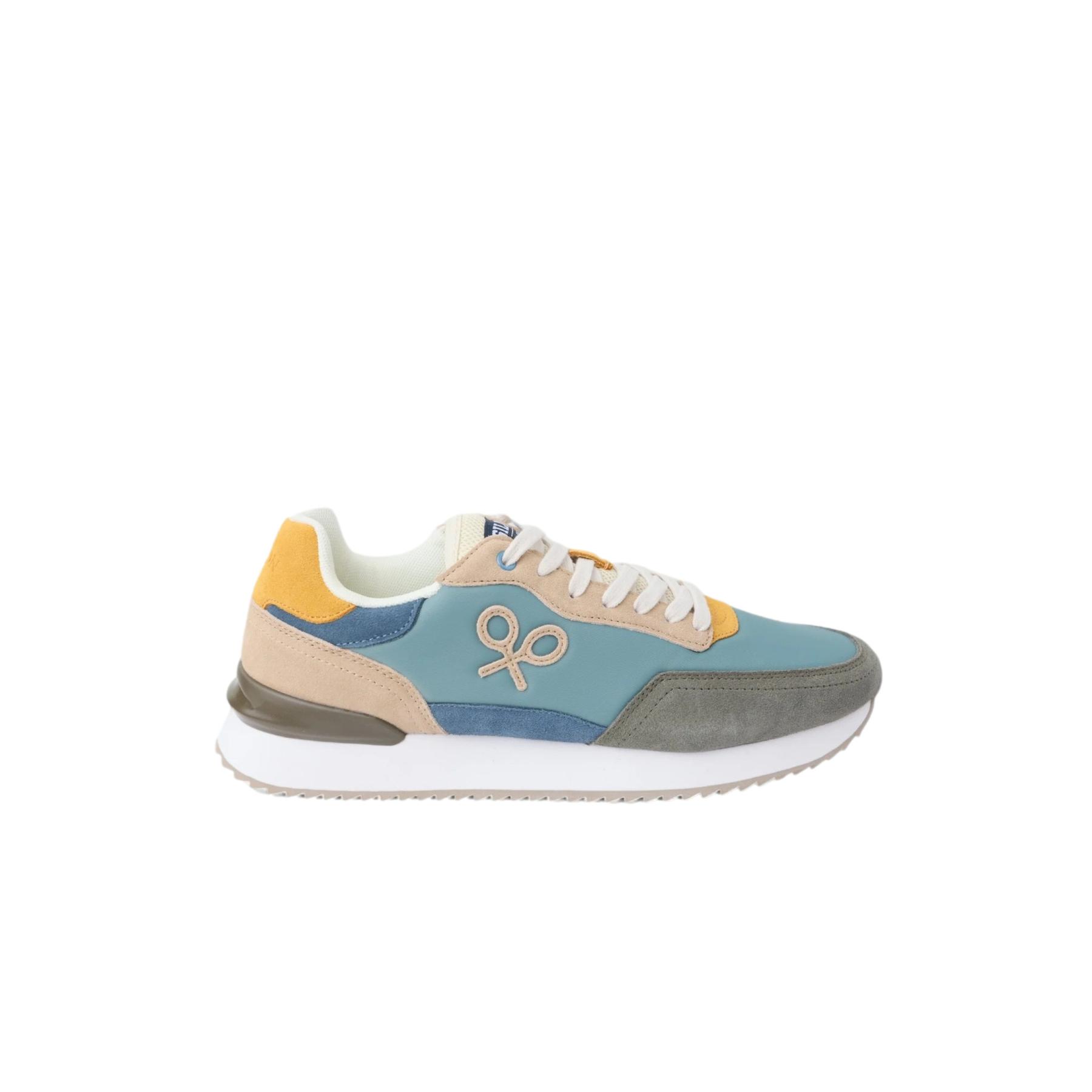 8447340176811 - Wildlederschuhe und perforiertes technische Gewebe Silbon