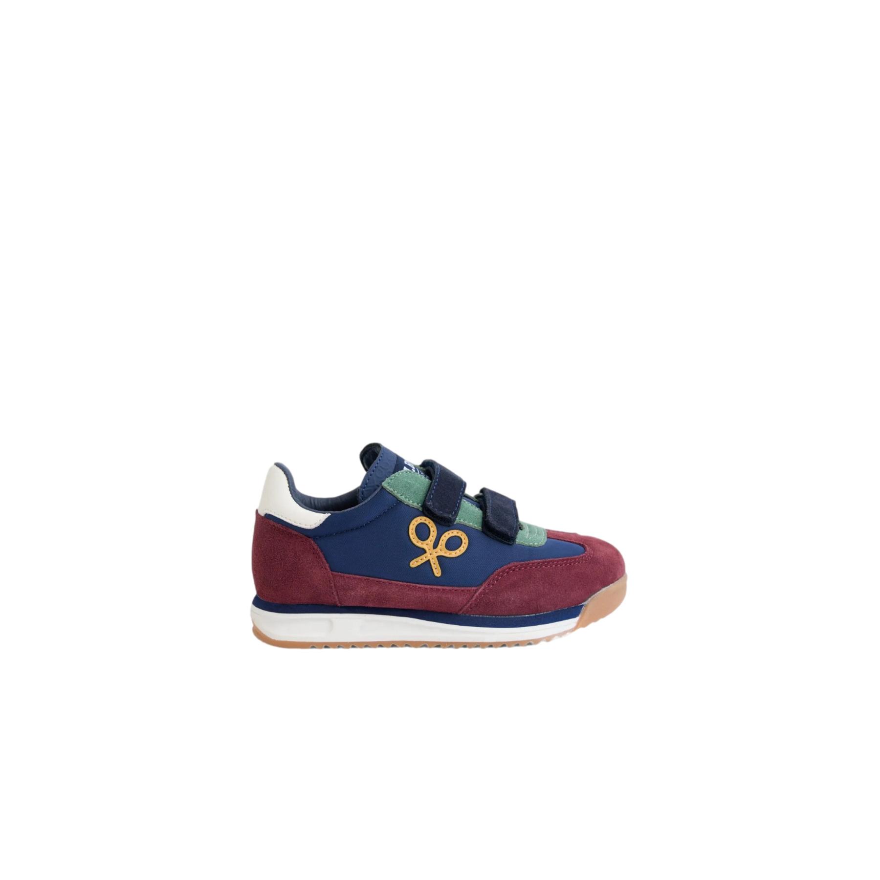 8447340197175 - Kinder Wildleder-Sneaker mit Klettverschluss Silbon