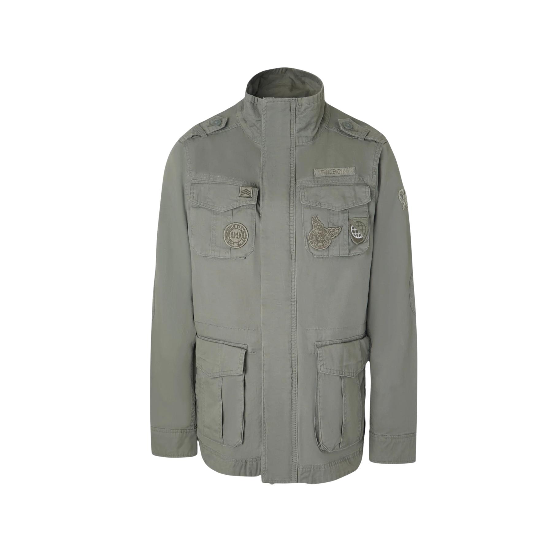 8447340161084 - Militärjacke mit Baumwollpatch Silbon