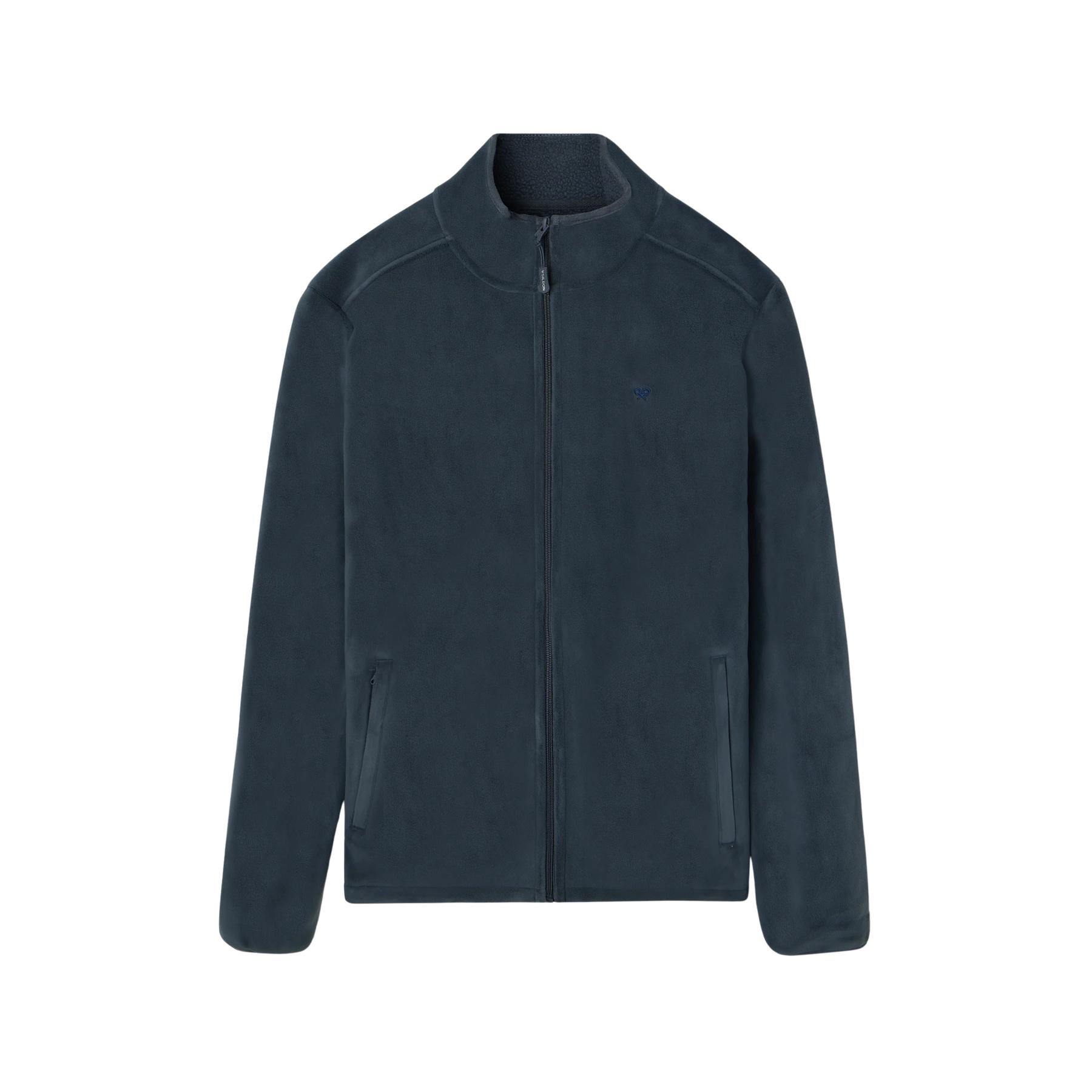 8447340198660 - Klassische Zip-Jacke Silbon