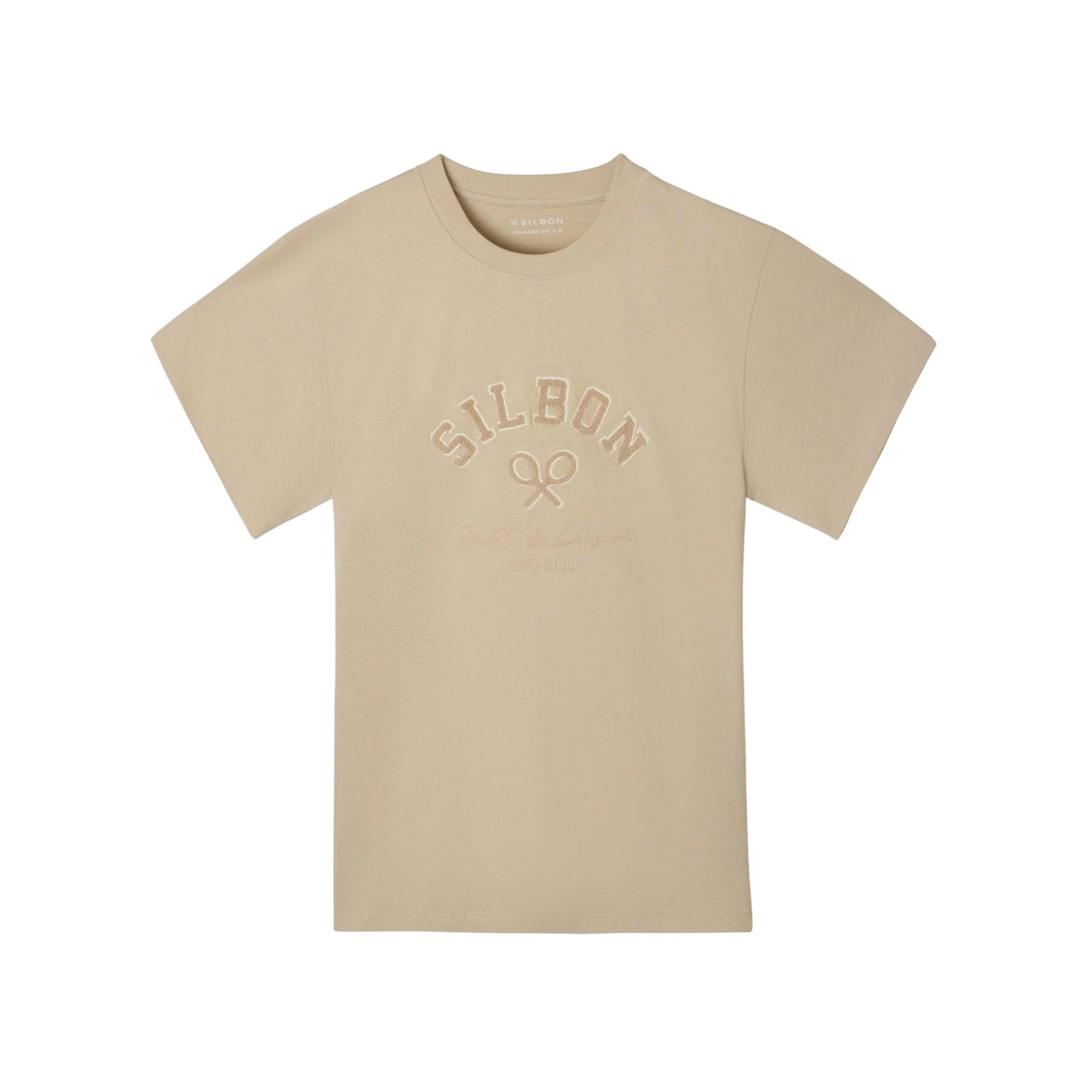 8447340215350 - T-Shirt mit lässigem Schnitt im „Oversized“-Muster Silbon