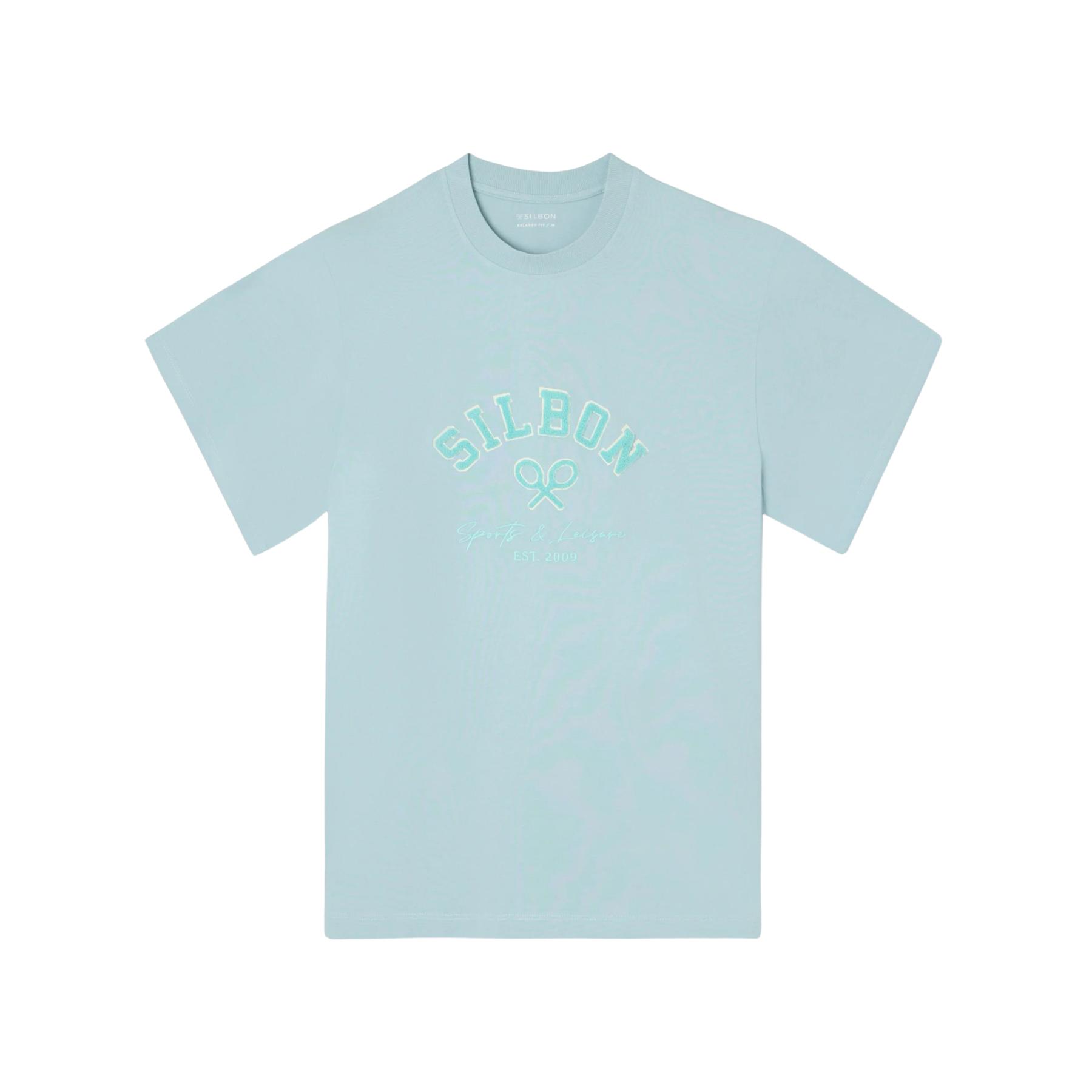 8447340215442 - T-Shirt mit lässigem Schnitt im „Oversized“-Muster Silbon