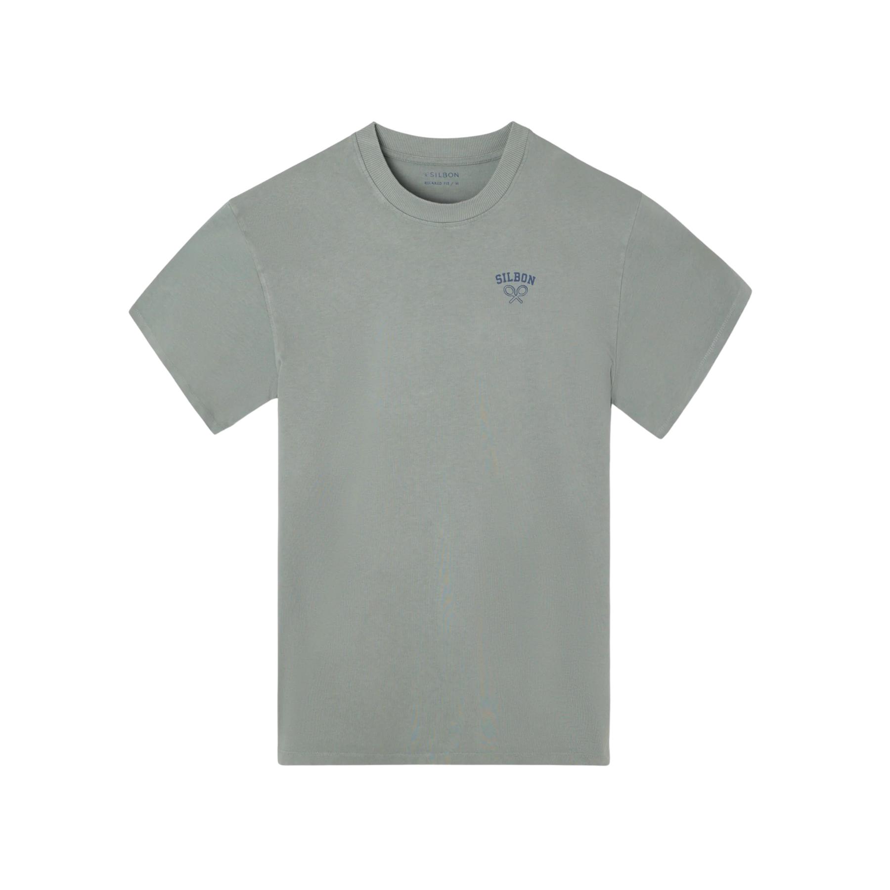 8447340216753 - T-Shirt mit lockerer Passform und Soldaten-Print Silbon