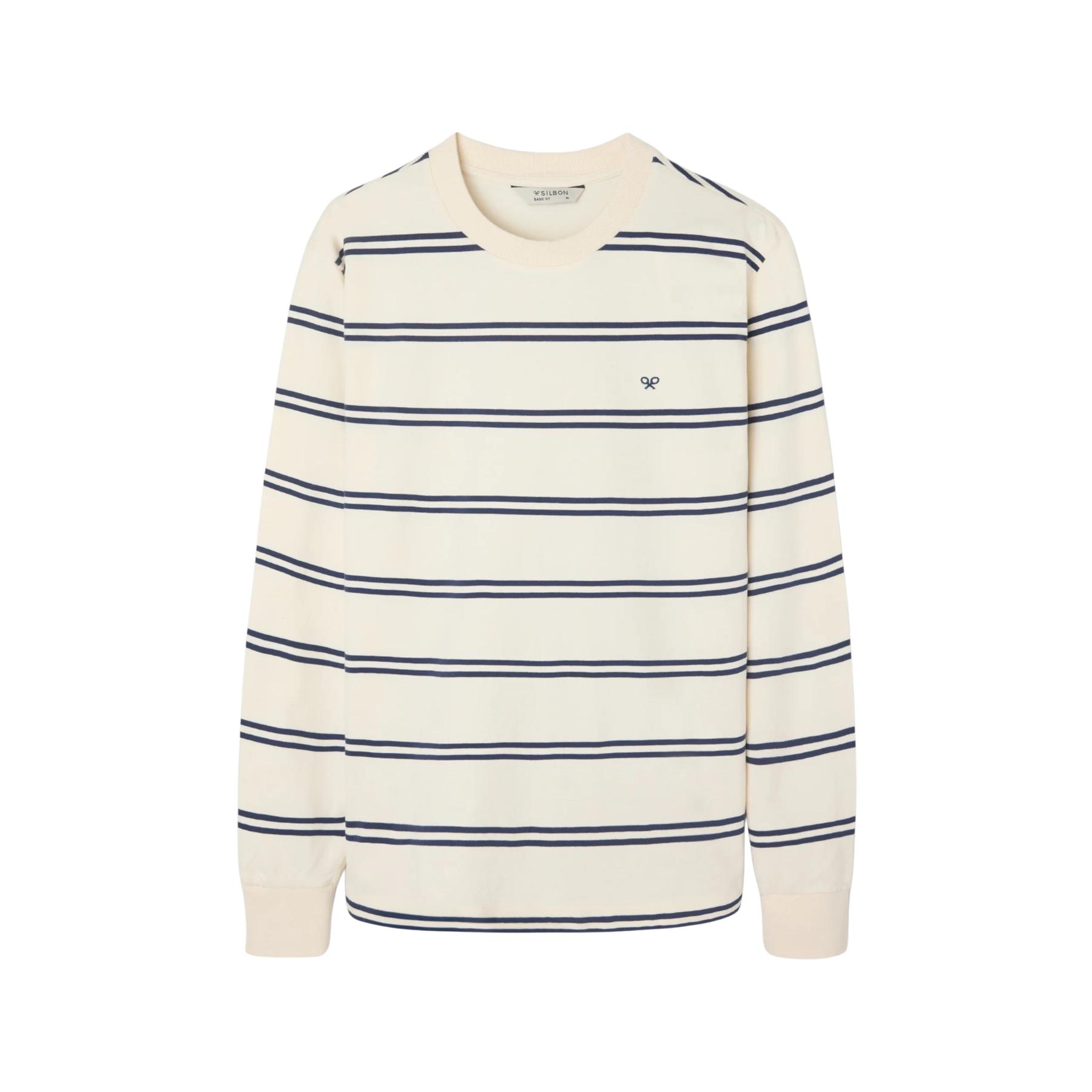 8447340216821 - Gestreiftes Sweatshirt Silbon