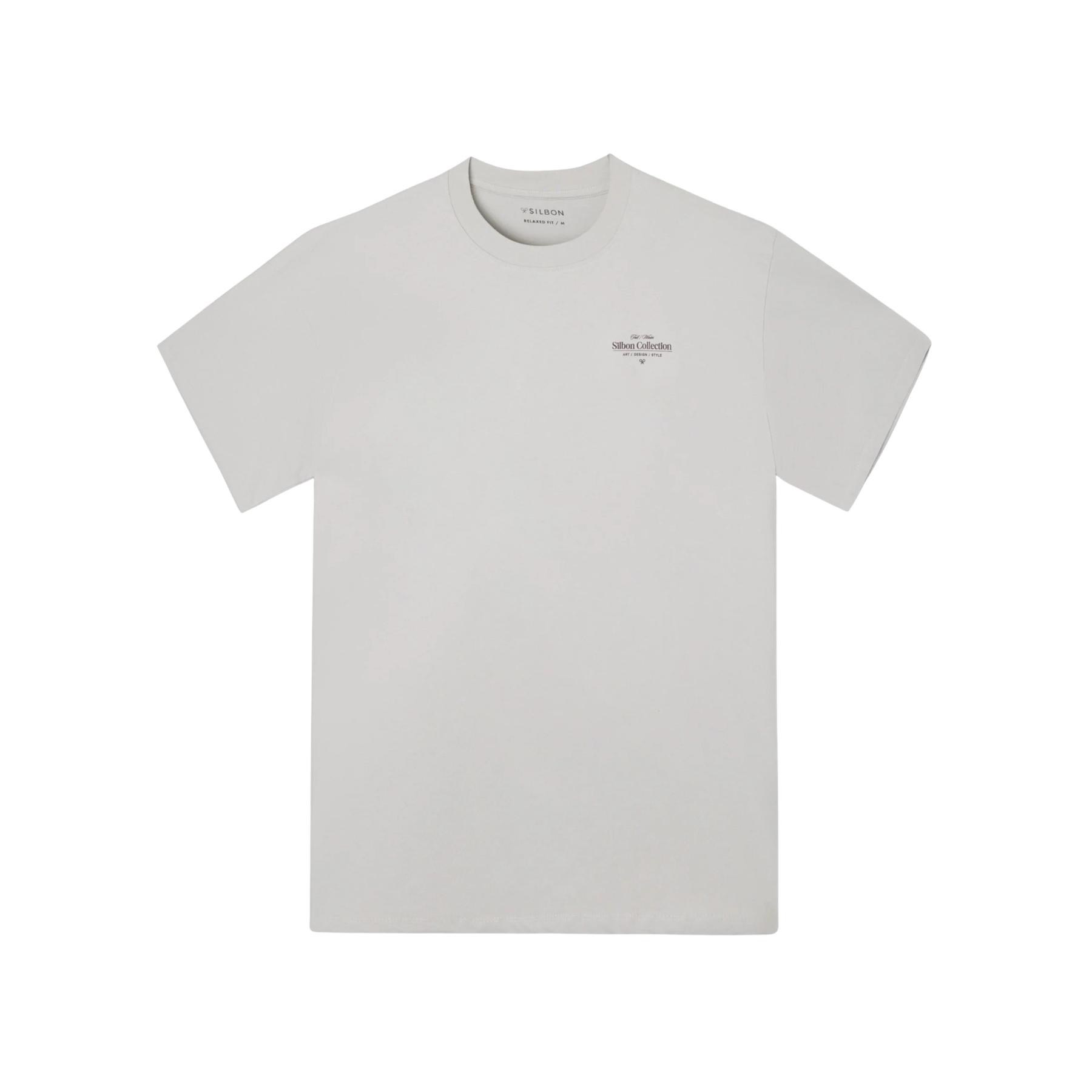 8447340190206 - T-Shirt mit lässigem Schnitt Silbon