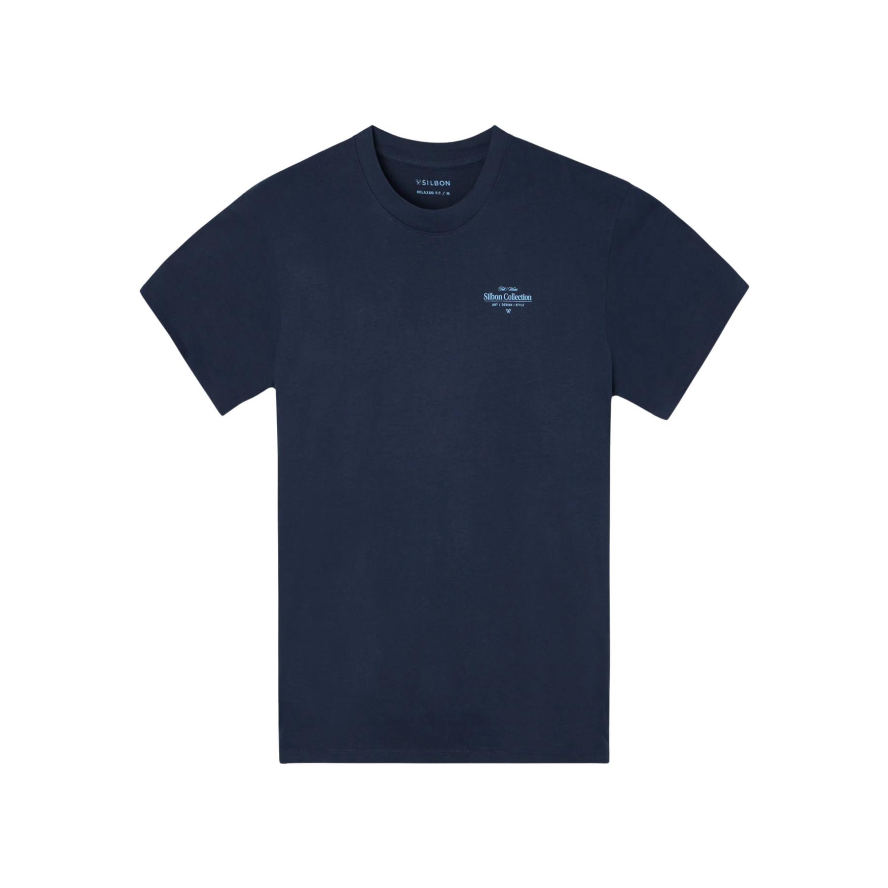 8447340190282 - T-Shirt mit lässigem Schnitt Silbon