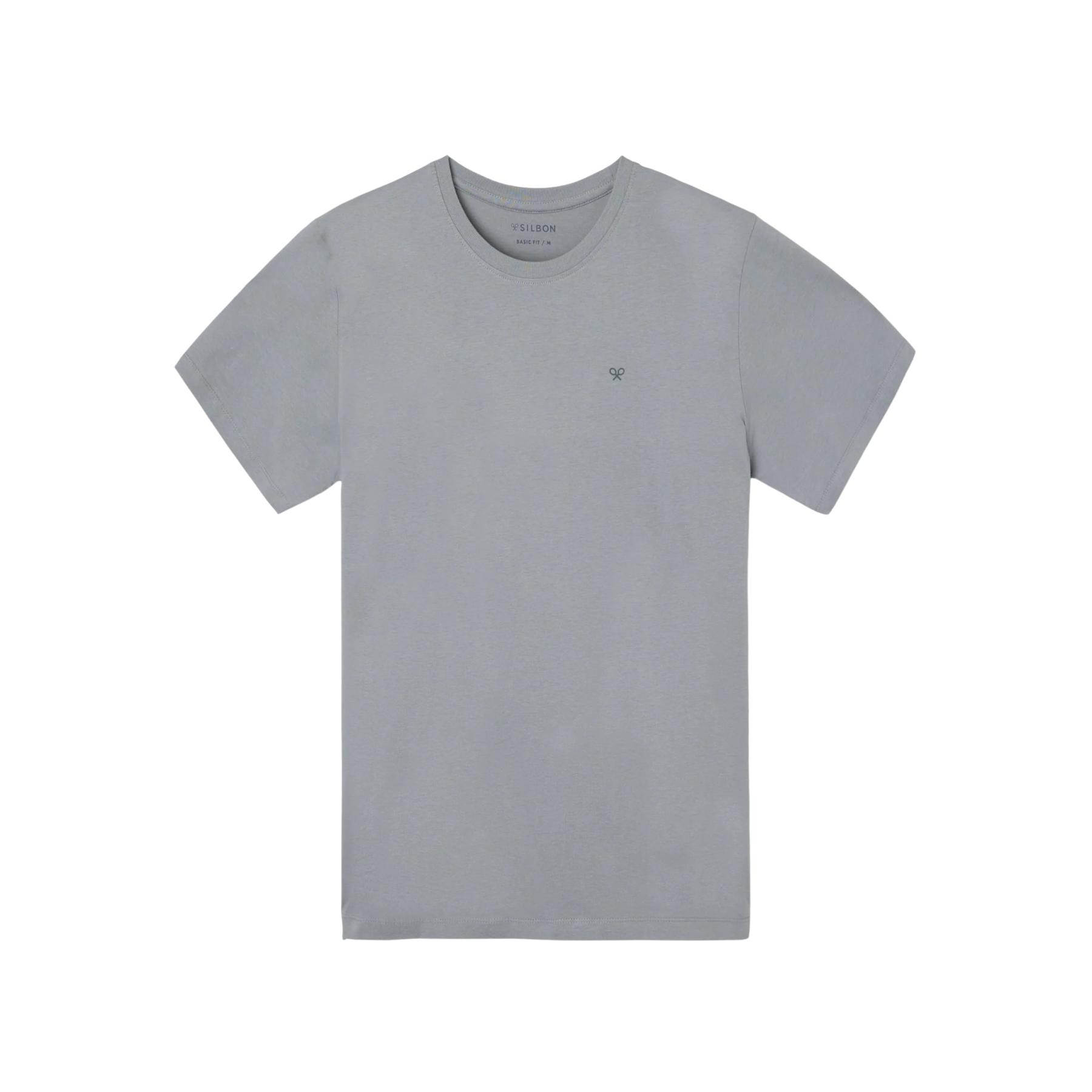 8447340190923 - T-Shirt mit Pixel-Ethnomuster Silbon