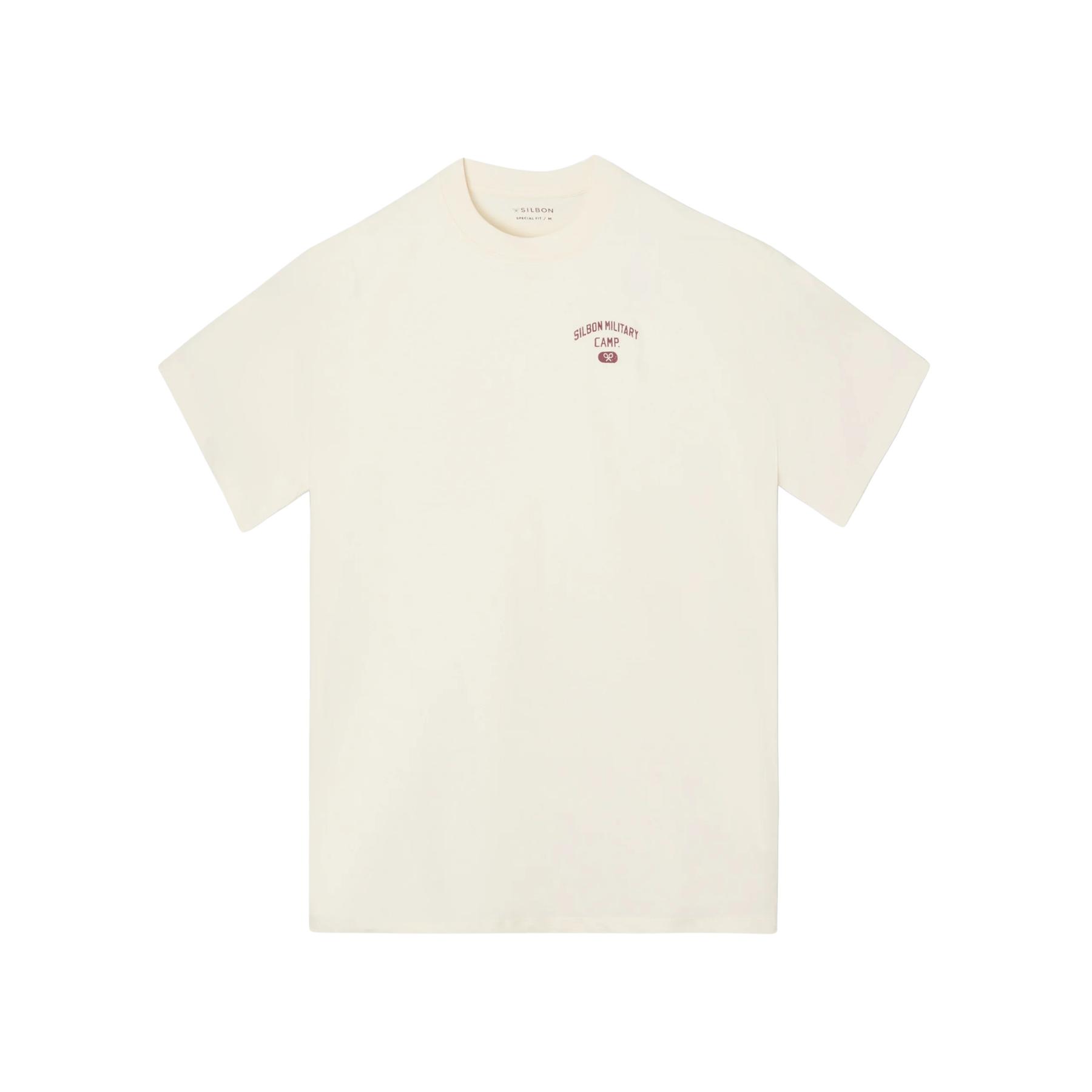 8447340191029 - T-Shirt mit militärischem Camp-Muster in spezieller Passform Silbon