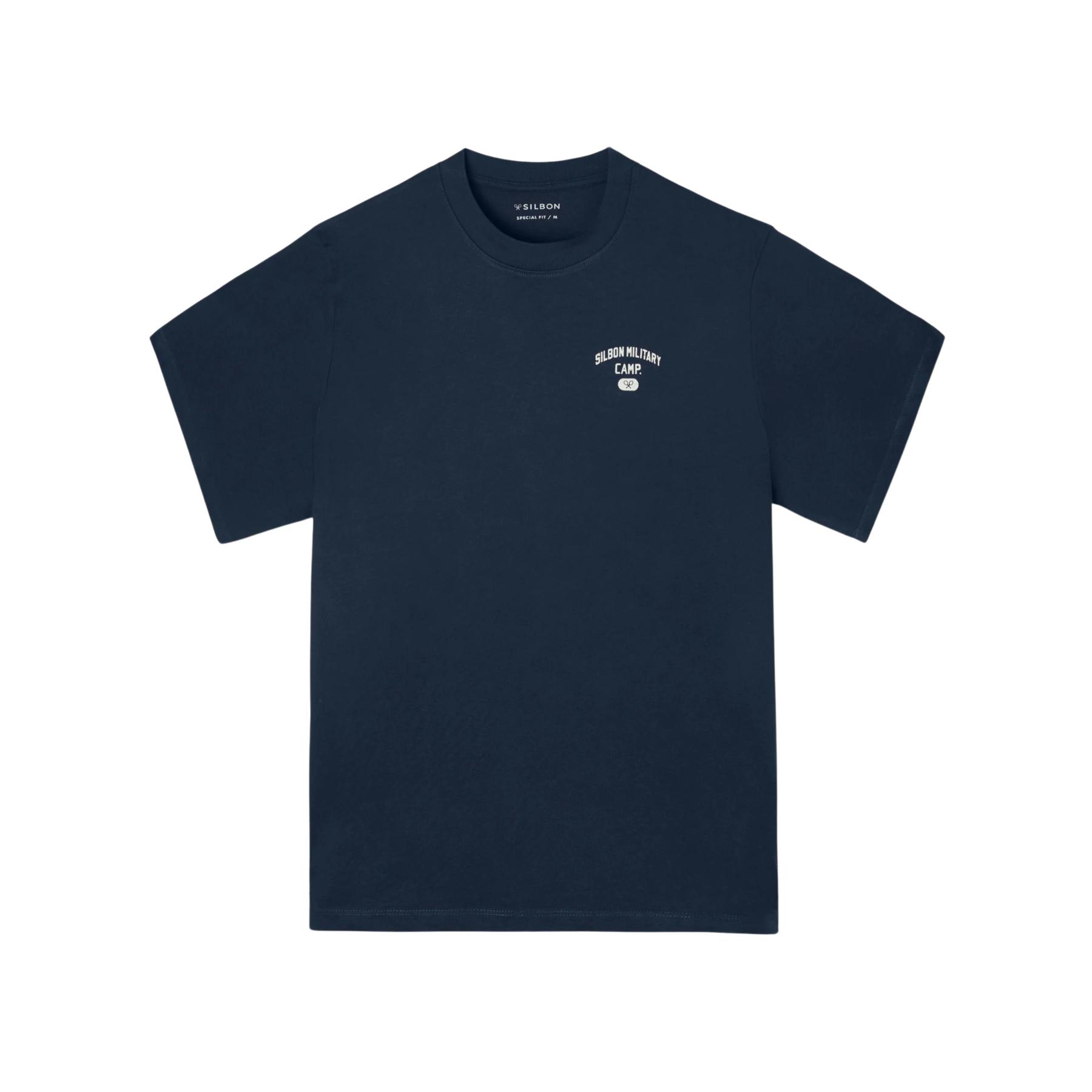 8447340191128 - T-Shirt mit militärischem Camp-Muster in spezieller Passform Silbon