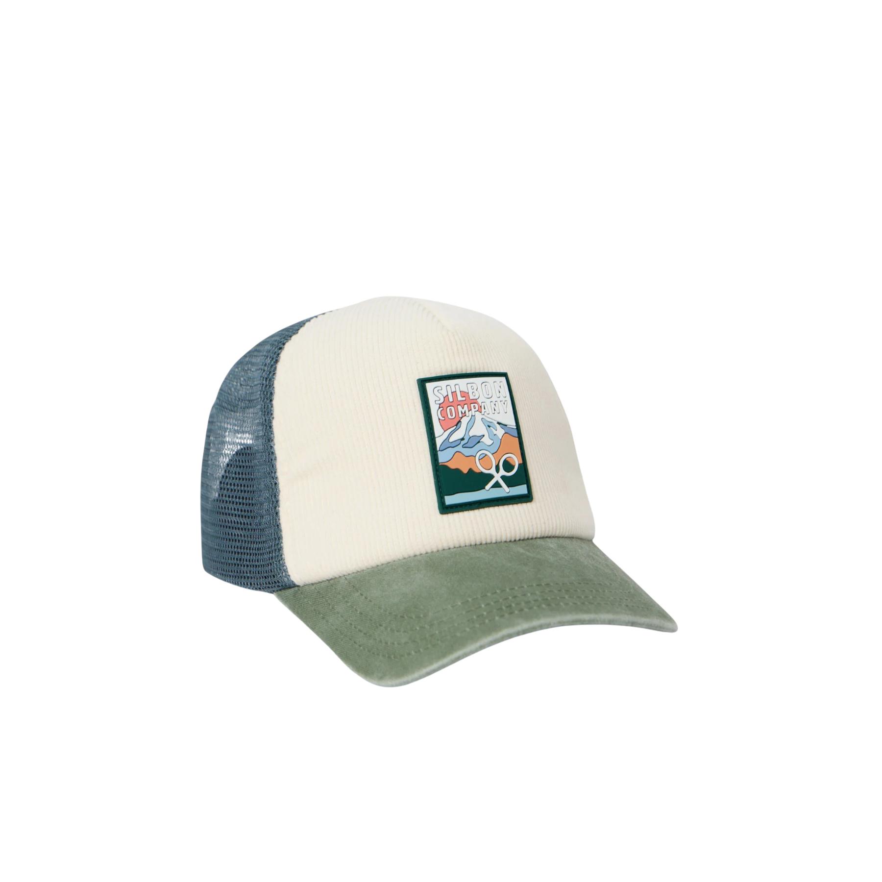 8447340195355 - Trucker-Cap mit Company-Druck Silbon