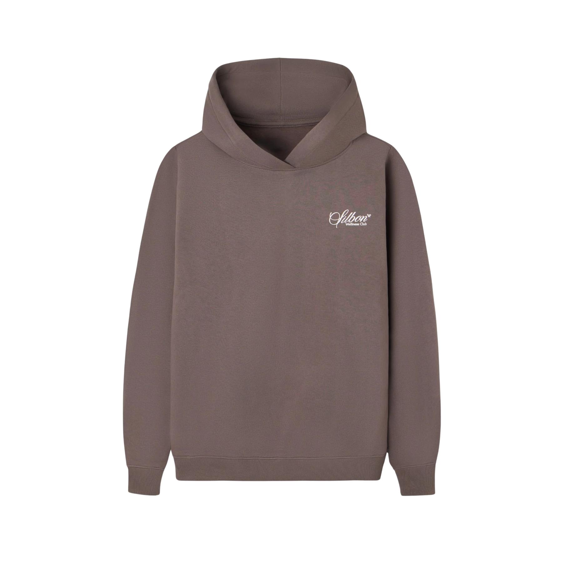 8447340217378 - Wellness Club Kapuzenpullover mit Druck Silbon